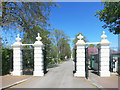 Gates to East London Cemetery