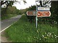 Crossroads near Llawhaden