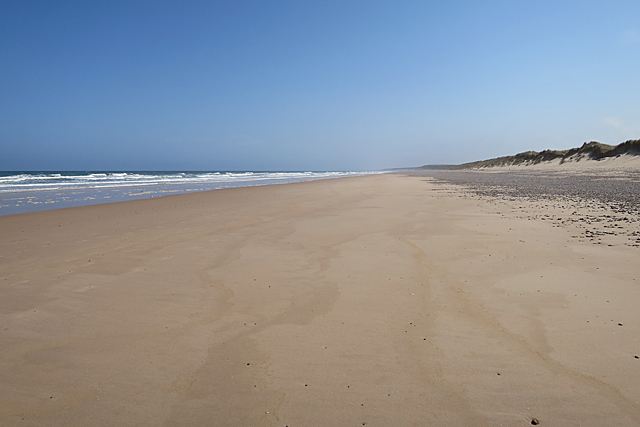 Sands East of Lossiemouth