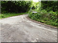 The northern end of Bolnore Farm Lane