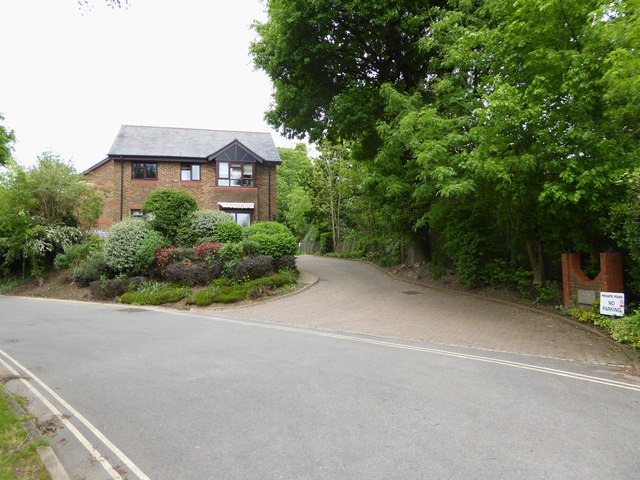 House and drive off Balcombe Road