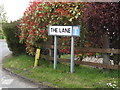 The Lane sign