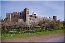 SS0697 : Manorbier Castle by M H Evans