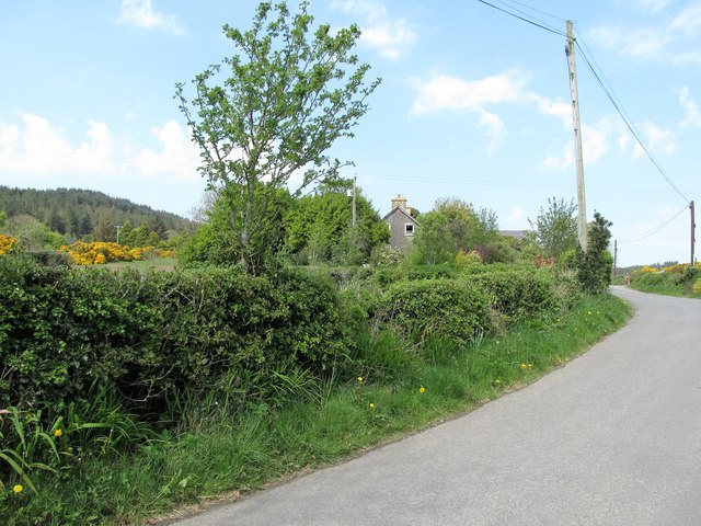 Farmhouse alongside Tannaghmore Road