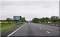 SK7962 : A1 approaching Carlton on Trent by Julian P Guffogg