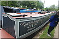 View of Wessex moored up on the Grand Union Canal for the Rickmansworth Festival