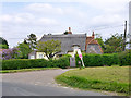 TL8927 : Thatched cottage, Swan Street by Robin Webster