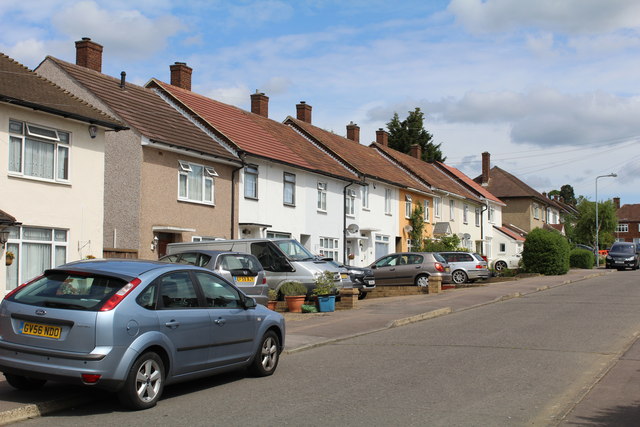 Terraced housing - Fawn Road