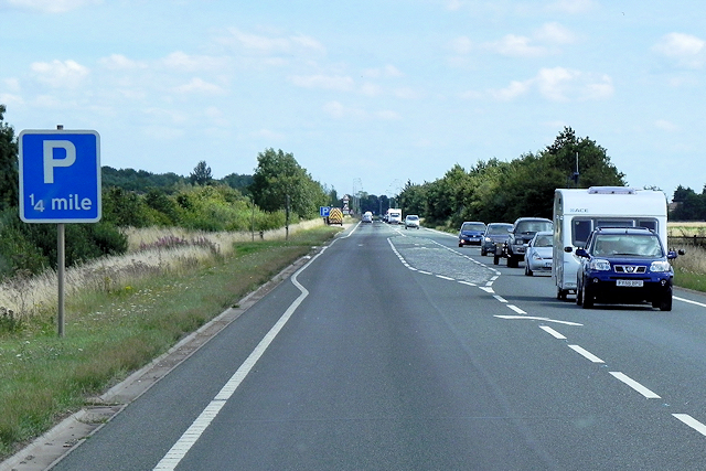 Eastbound A17 © David Dixon :: Geograph Britain and Ireland