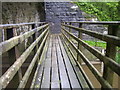 Glasfryn Ford, St Clears - footbridge over river