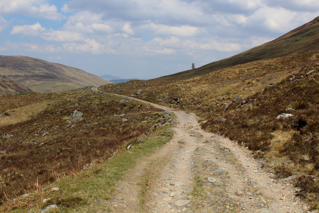 West Highland Way between Kinlochleven... © Chris Heaton cc-by-sa/2.0 ...