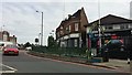 Neasden Lane at the junction of the North Circular Road