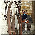 Inside the village lock-up, Swinford Museum, Filkins