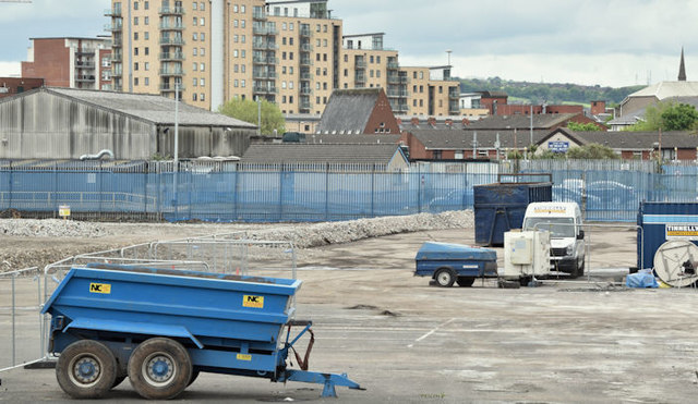 Former Grosvenor Road railway goods yard, Belfast - May 2016(3)