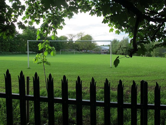 Football pitch west of Gotts Park 