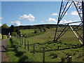 Looking up Bonnyton Moor Road