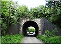 Railway bridge, Nottingham Road, Ironville