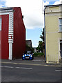 A gap between the houses at Pembroke Dock