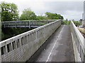 Access ramp to Teddy Bear Bridge, Ystradgynlais