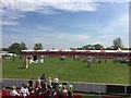 ST8083 : Badminton Horse Trials 2016: showjumping arena by Jonathan Hutchins