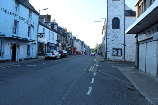 Victoria Street, Newton Stewart © Billy McCrorie cc-by-sa/2.0 ...