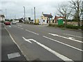 The A4079 approaching Aston Cross