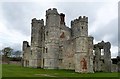 SU5406 : Titchfield Abbey - front and eastern side by Rob Farrow