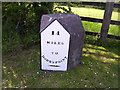 Milestone A477, Pen Y Bont, Amroth Parish