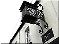 H4447 : The Village Clock, Fivemiletown by Kenneth  Allen