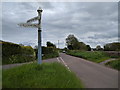 Signpost to Chilcompton