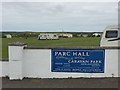 Parc Hall Caravan Site