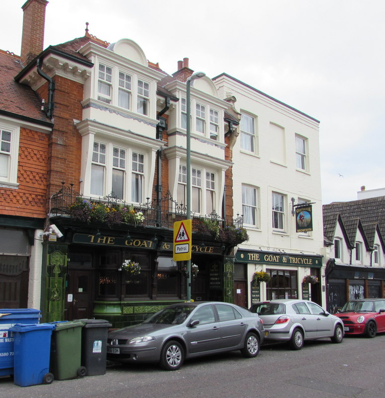 Goat & Tricycle, Bournemouth © Jaggery :: Geograph Britain and Ireland