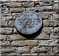 First Methodist chapel in Neath plaque