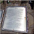 Neath Castle information board