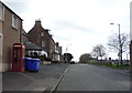 Telephone box on Main Street, Swinton