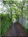 Alsager: public footpath between Lodge Road and Hassall Road