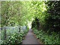 Alsager: public footpath between Lodge Road and Hassall Road