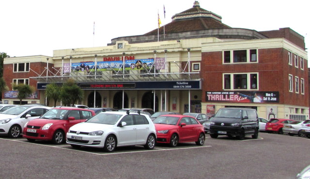 North side of Bournemouth Pavilion