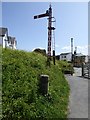 Railway signal and signal box, Instow