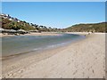 The Gannel estuary at low tide, Crantock