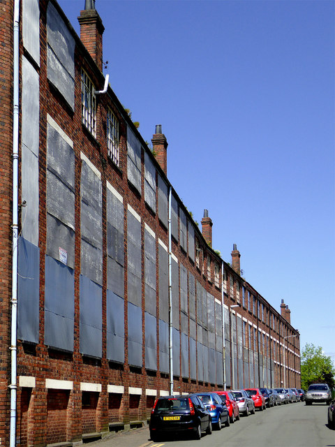 Former Sunbeam works in Pool Street, Wolverhampton