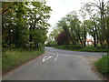 TM2565 : Chapel Road, Saxtead by Geographer