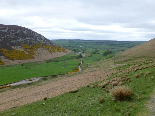 Lower slopes of Bowscale Fell