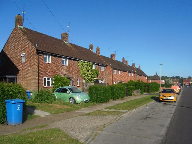 Houses in Lye Copse Avenue