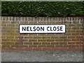 Nelson Close sign