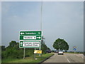 A46 Southbound End of Evesham Bypass