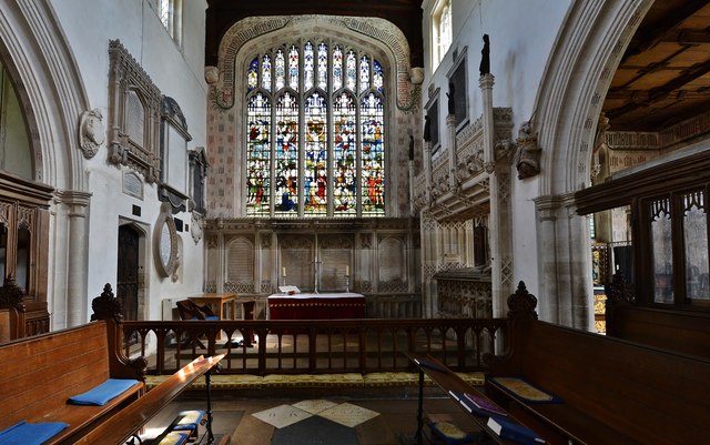 Ewelme: St. Mary's Church: The c15th... © Michael Garlick :: Geograph ...