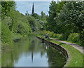 Fisherman on the Chesterfield Canal