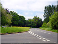 Junction of Ford Road with Windlesham Road