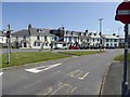 Terraced houses on the B3233, Instow